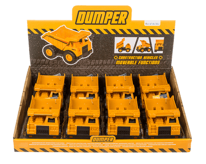 Construction Vehicle, Dumper Truck, approx. 12 cm,