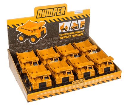 Construction Vehicle, Dumper Truck, approx. 12 cm,