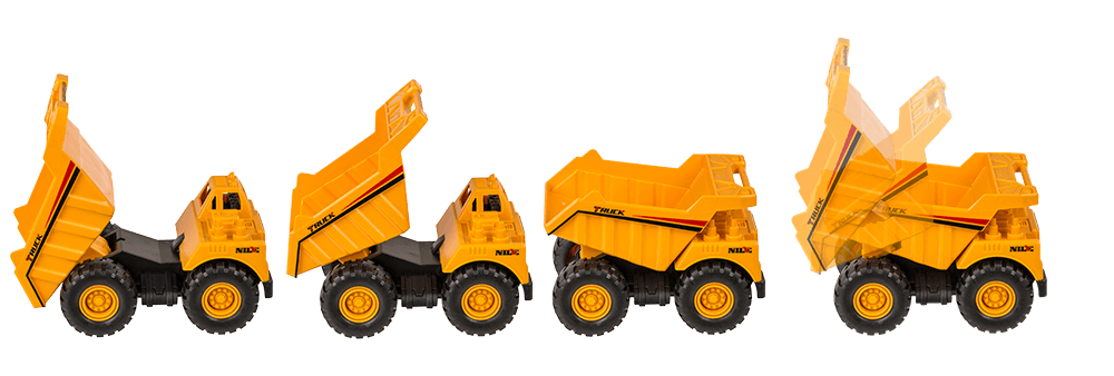 Construction Vehicle, Dumper Truck, approx. 12 cm,