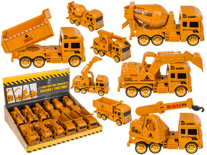 Construction Vehicles with moveable functions,