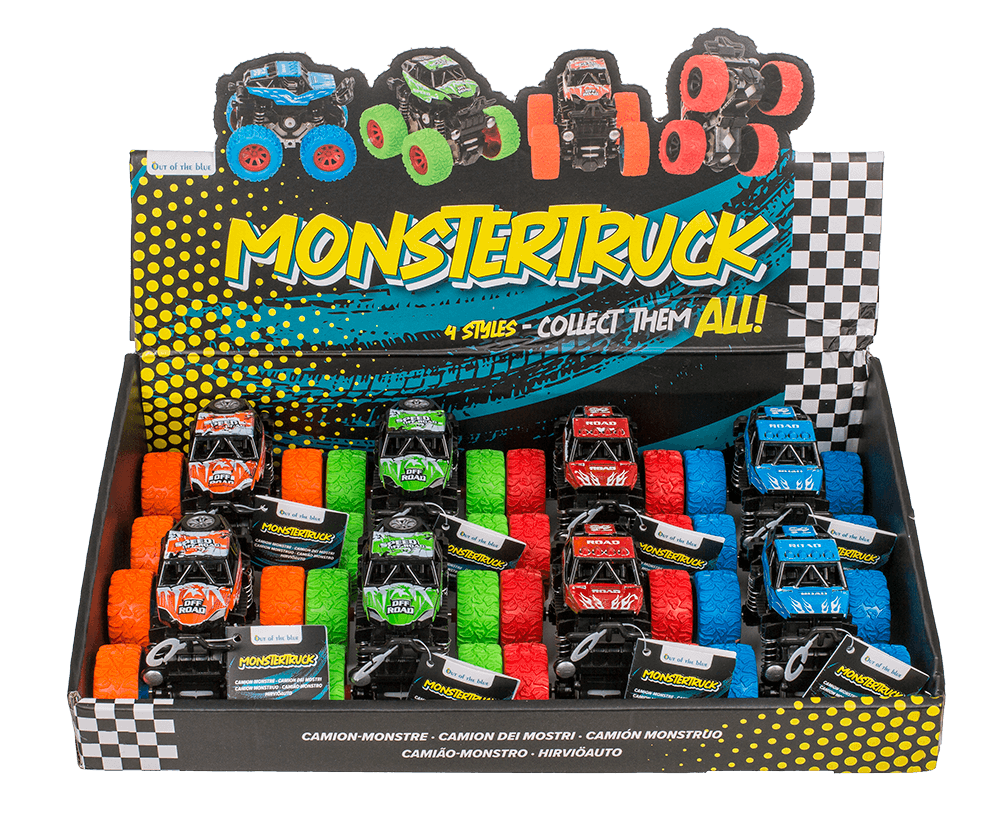 Monster Truck, approx. 9,5 x 8 cm,