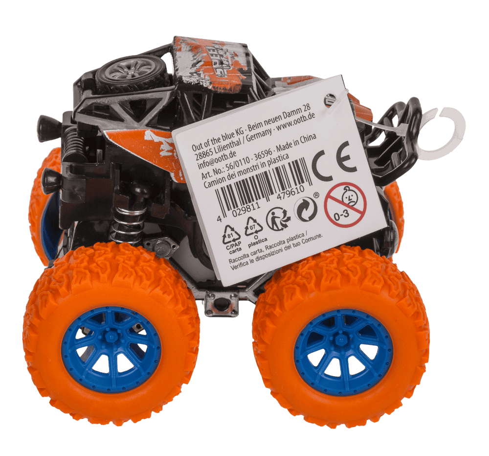 Monster Truck, approx. 9,5 x 8 cm,