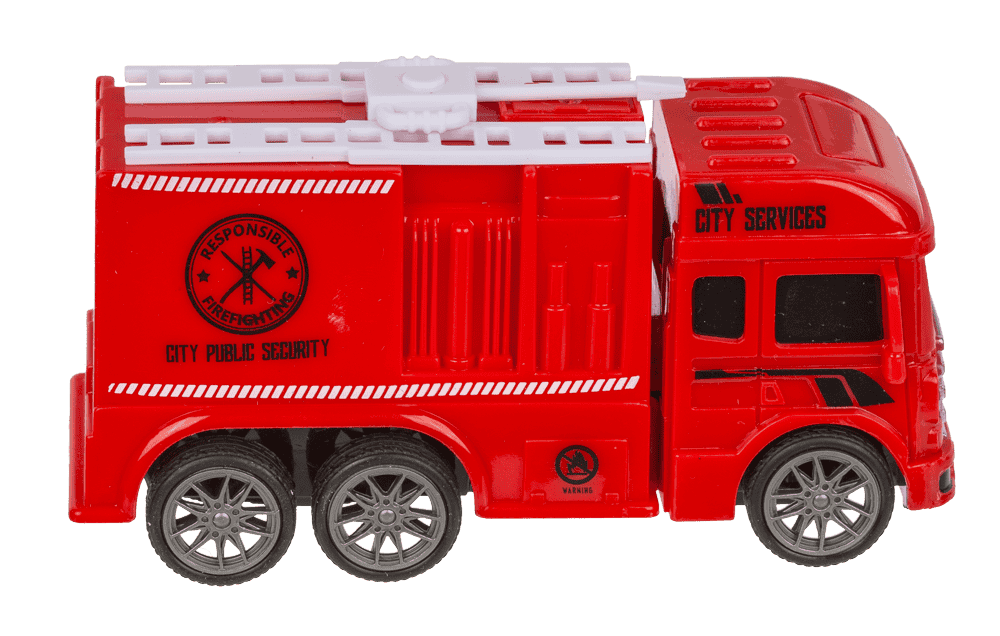 Fire Engines, with friction movement & moveable