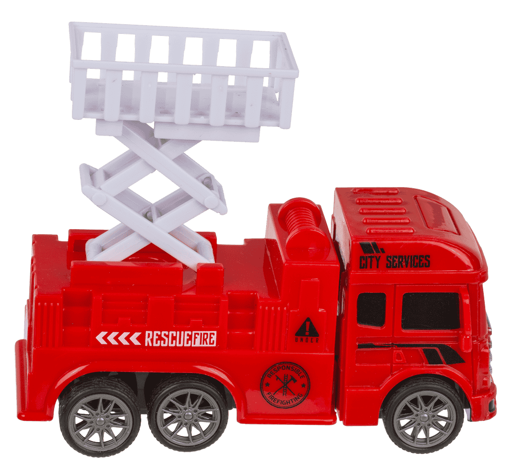 Fire Engines, with friction movement & moveable