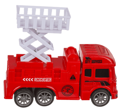Fire Engines, with friction movement & moveable