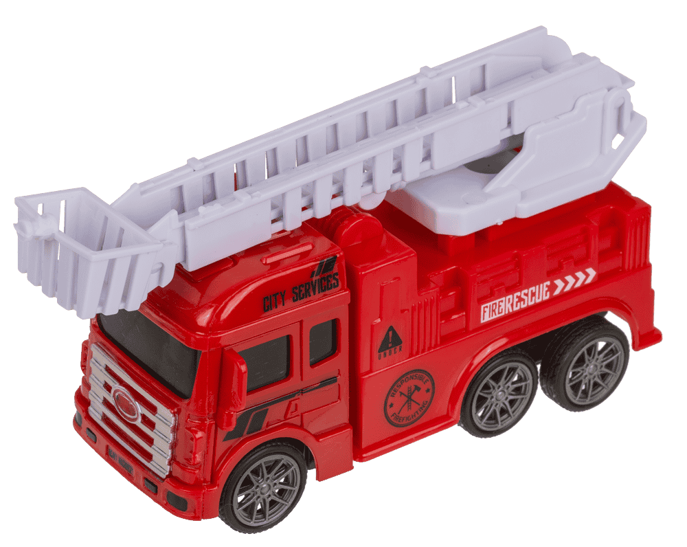 Fire Engines, with friction movement & moveable