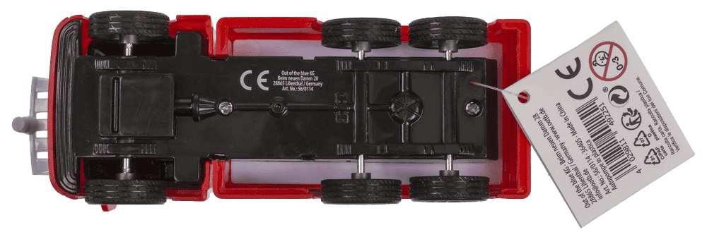 Fire Engines, with friction movement & moveable