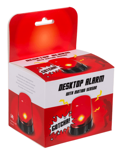 Desktop Alarm with motion sensor, ca. 10,5 cm,