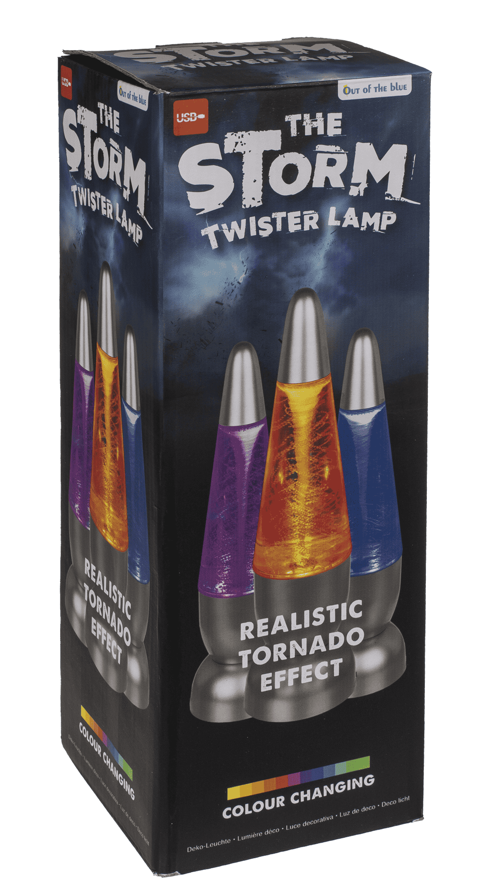 Storm Twister Lamp, ca. 29 cm,