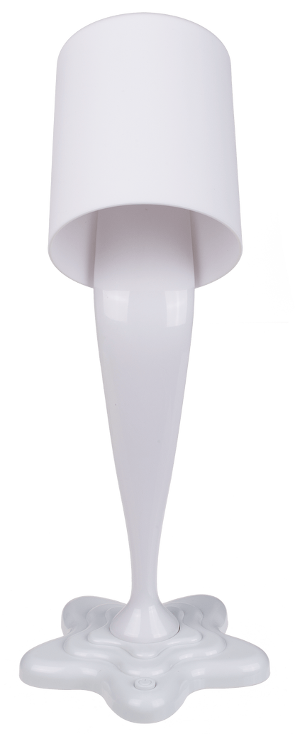 Spilt Paint Desktop Lamp, white,
