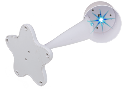 Spilt Paint Desktop Lamp, white,