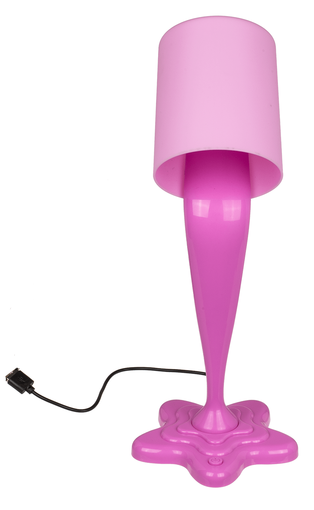 Spilt Paint Desktop Lamp, neon pink,