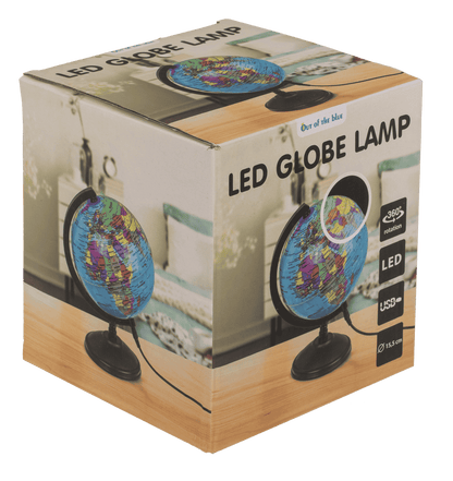 Lamp with LED, Globe,