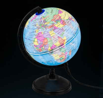 Lamp with LED, Globe,