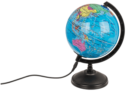 Lamp with LED, Globe,