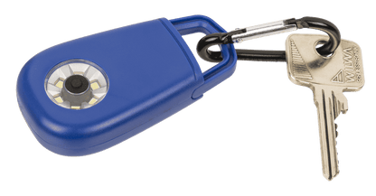 Pocket alarm with LED & snap hook,