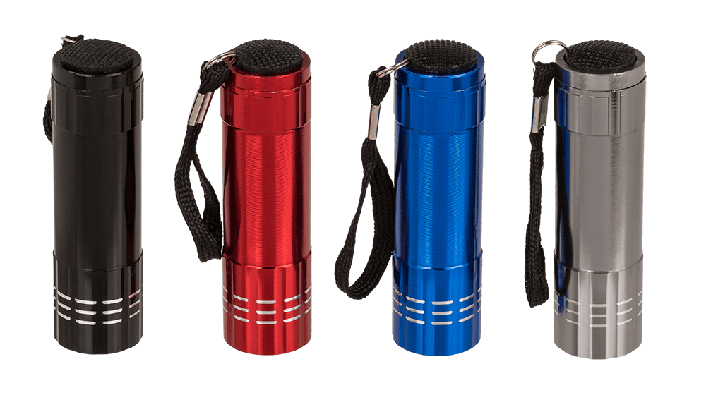 Alu  torch with COB-LED, CA: 8,5 cm,