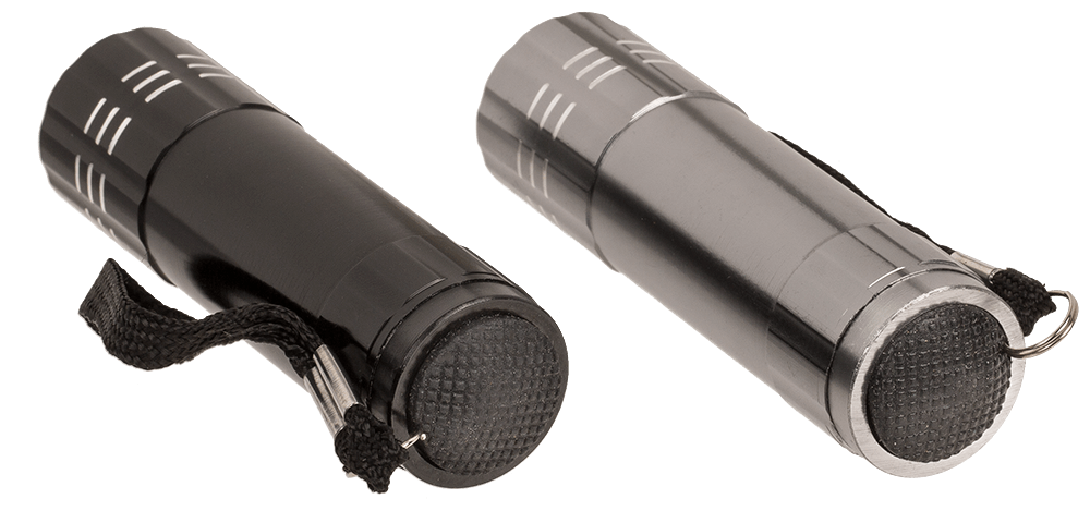 Alu  torch with COB-LED, CA: 8,5 cm,