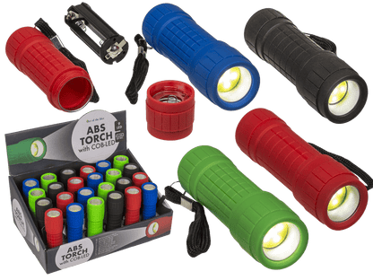 ABS  torch with COB-LED, ca 10 cm,