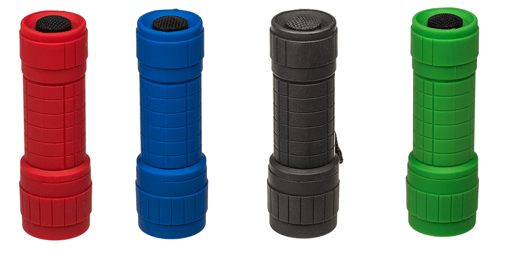 ABS  torch with COB-LED, ca 10 cm,