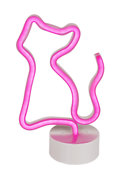 Neon Lamp, Cat,  25 x 15 cm,