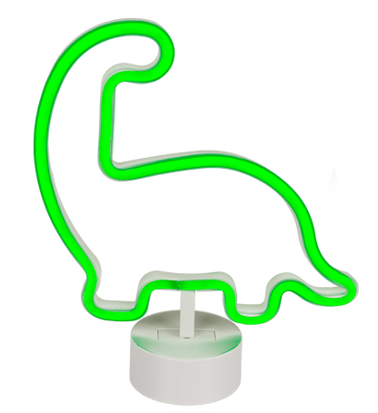 Neon Lamp, Dinosaur, 29 x 24 cm,