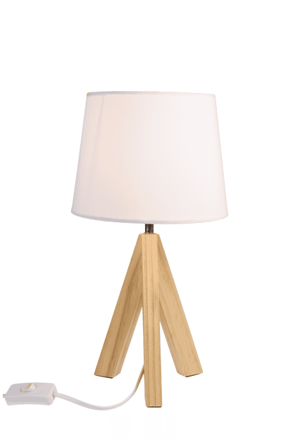 Wooden table lamp I,