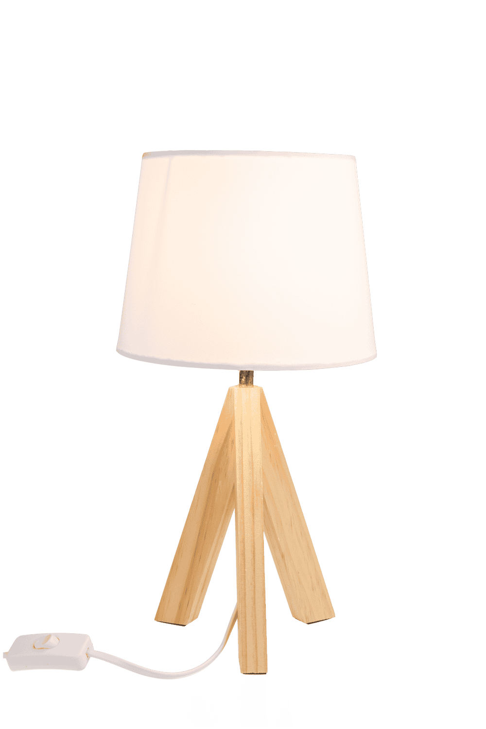 Wooden table lamp I,