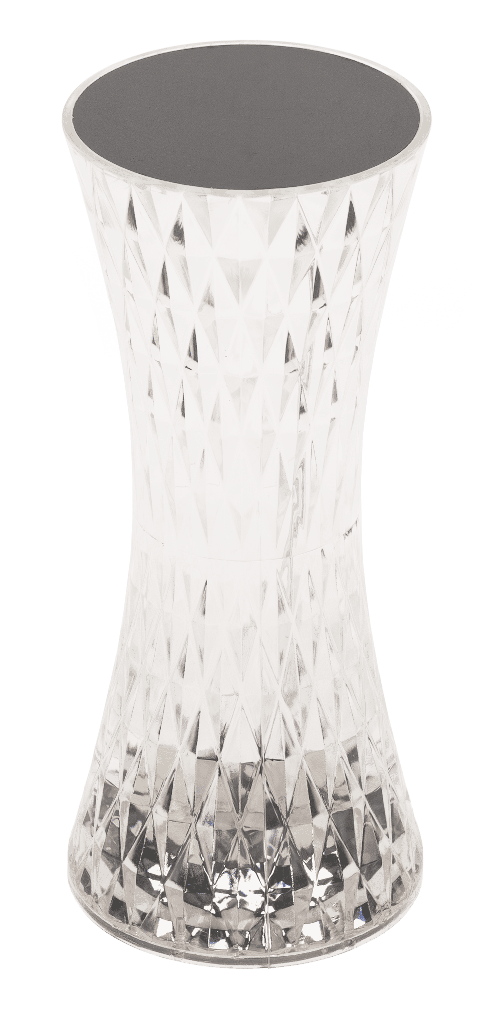 Crystal light, with colour-changing LED,