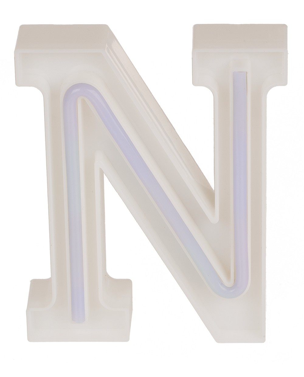 Neon Light Letter, N, Height: 16 cm, for
