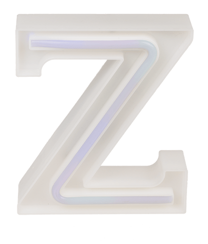 Neon Light Letter, Z , Height: 16 cm, for