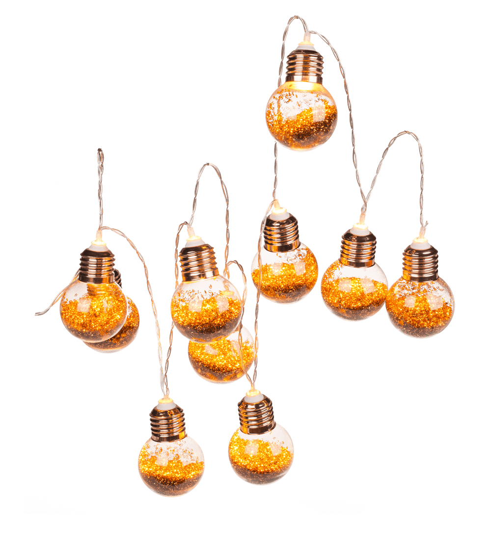 Light chain, Glitter Bulbs,