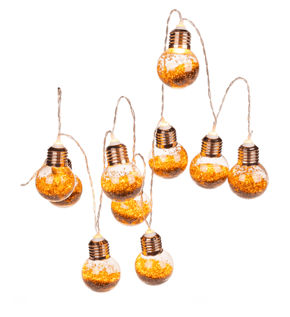 Light chain, Glitter Bulbs,