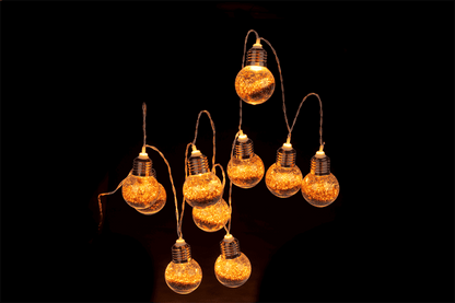 Light chain, Glitter Bulbs,