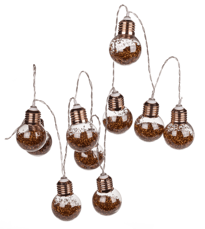 Light chain, Glitter Bulbs,