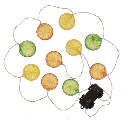 Llight chain Fruits, with 12 LED,