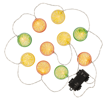 Llight chain Fruits, with 12 LED,