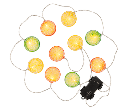 Llight chain Fruits, with 12 LED,