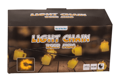 Llight chain, Beer mug, with 10 LED,