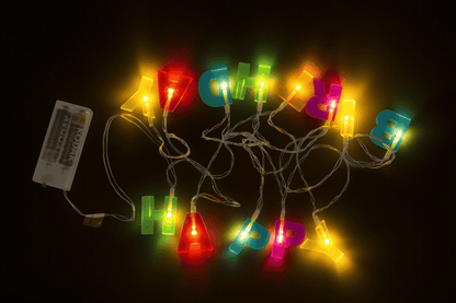 Fairy lights LED "Happy Birthday", L: 1,70 m.,