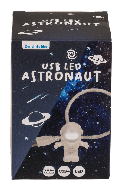 USB LED Astronaut, ca. 7 x 33,5 cm, with USB cable