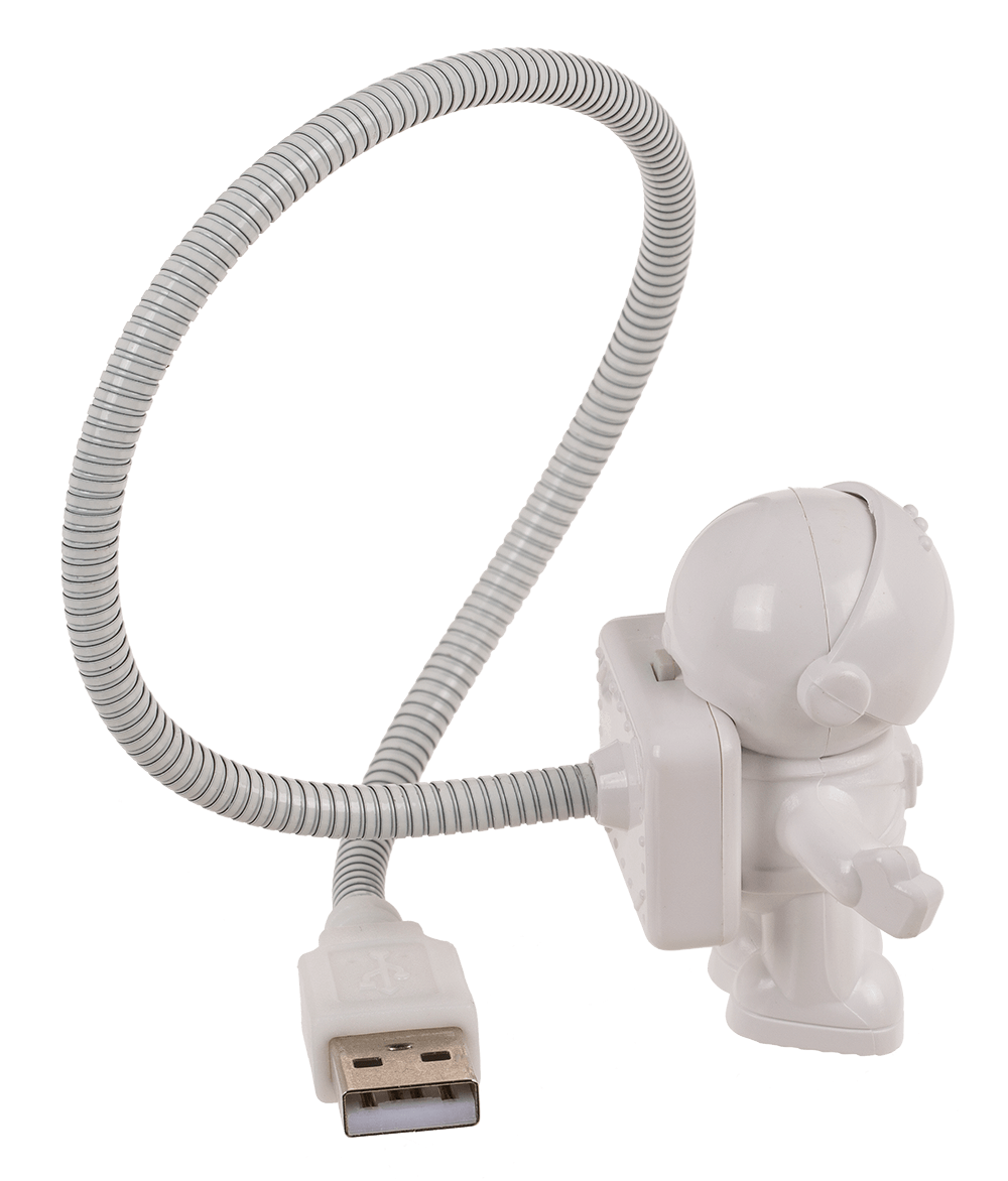 USB LED Astronaut, ca. 7 x 33,5 cm, with USB cable