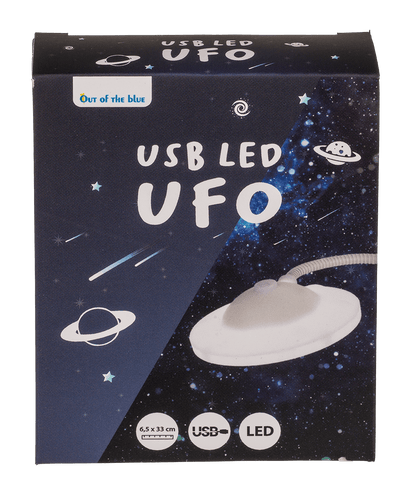 USB LED UFO, ca. 6,5 x 33 cm, with USB cable;