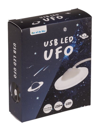 USB LED UFO, ca. 6,5 x 33 cm, with USB cable;