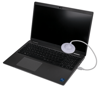 USB LED UFO, ca. 6,5 x 33 cm, with USB cable;