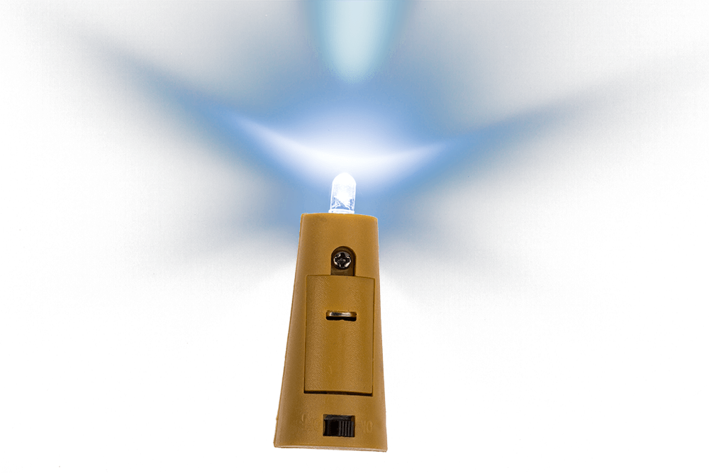 Bottle cap light (incl. LR44 battery) ca. 6 cm,