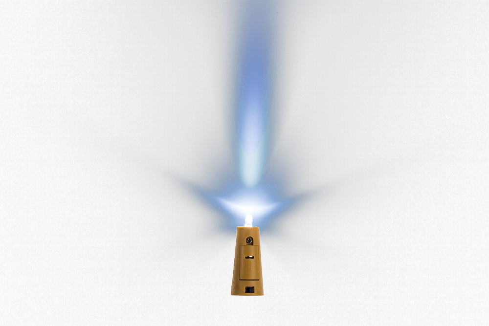 Bottle cap light (incl. LR44 battery) ca. 6 cm,