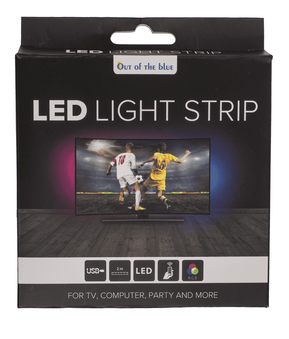 Light strip with colour changing LED,