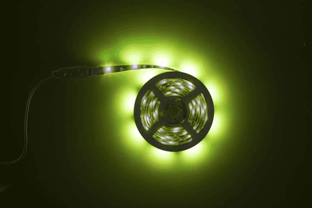 Light strip with colour changing LED,