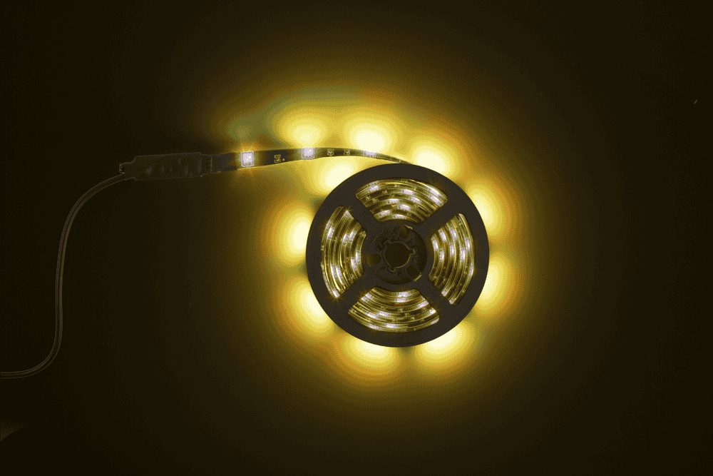 Light strip with colour changing LED,